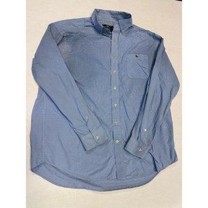 Vineyard Vines Classic Fit Tucker Shirt l/s Dress Shirt Blue White Check size xl